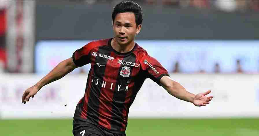 สุภโชค สารชาติ มีชื่อลง 11 ตัวจริง คอนซาโดเล่ ซัปโปโร บุกดวล โอมิยะ อาร์ดิย่า